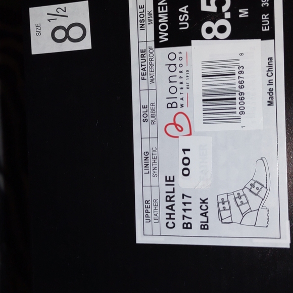 👣BLONDO Charlie Moto Boots (Waterproof Leather-Made in Canada) - Picture 10 of 11